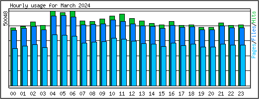 Hourly usage