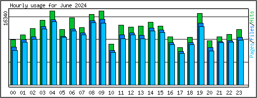 Hourly usage
