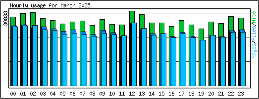 Hourly usage